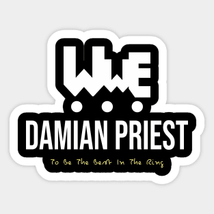 DAMIAN PRIEST Sticker